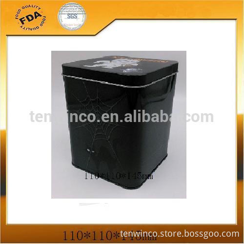 Square tin packag,Cookie tin boxes,